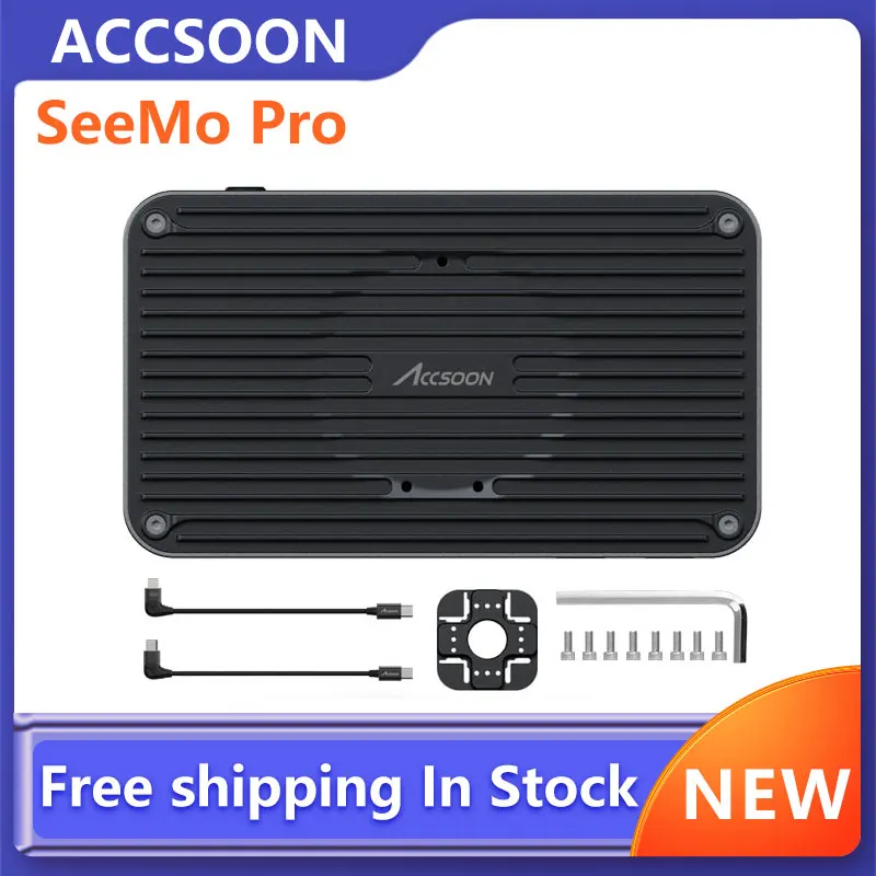 

ACCSOON SeeMo Pro Adapter Monitoring/Recording/Streaming Adapter For Iphone/Ipad/Camera/Wireless Transmission/Monitor/Computer