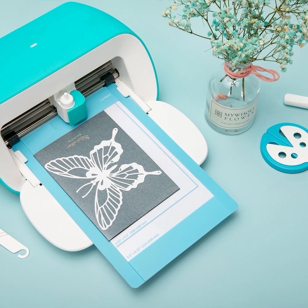 Cutting Mat Card Mat 4.5x6.25 inch Adhesive Durable Craft Sticky for Insert Cards Replacement Accessories for Cricut Joy