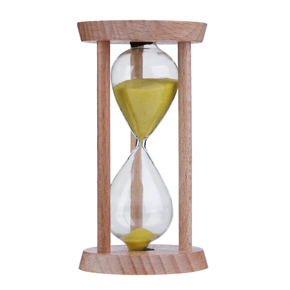 Creative Wooden Sand Clock 3 Minutes Hourglass Sandglass Kid Toothbrush Timer Home Decoration Kids Birthday Gift