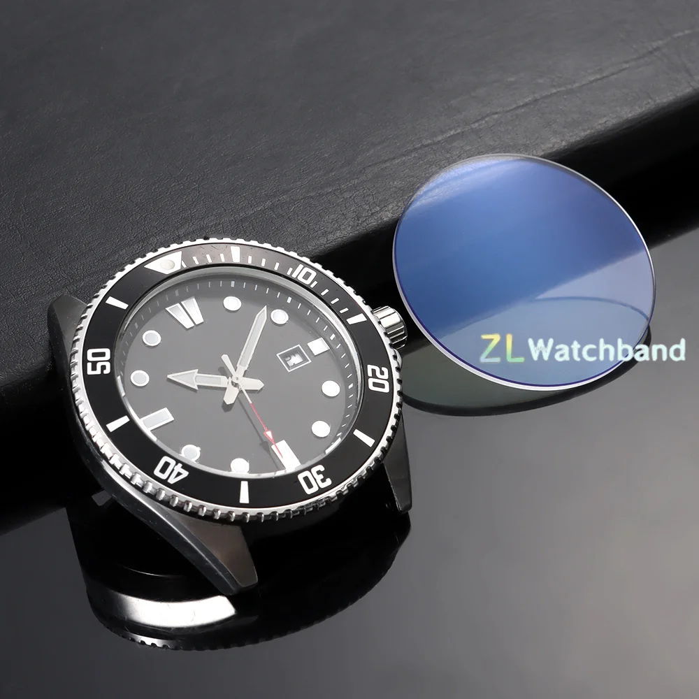 Sapphire Double Dome AR Blue Watch Crystal – Transparent Replacement Glass