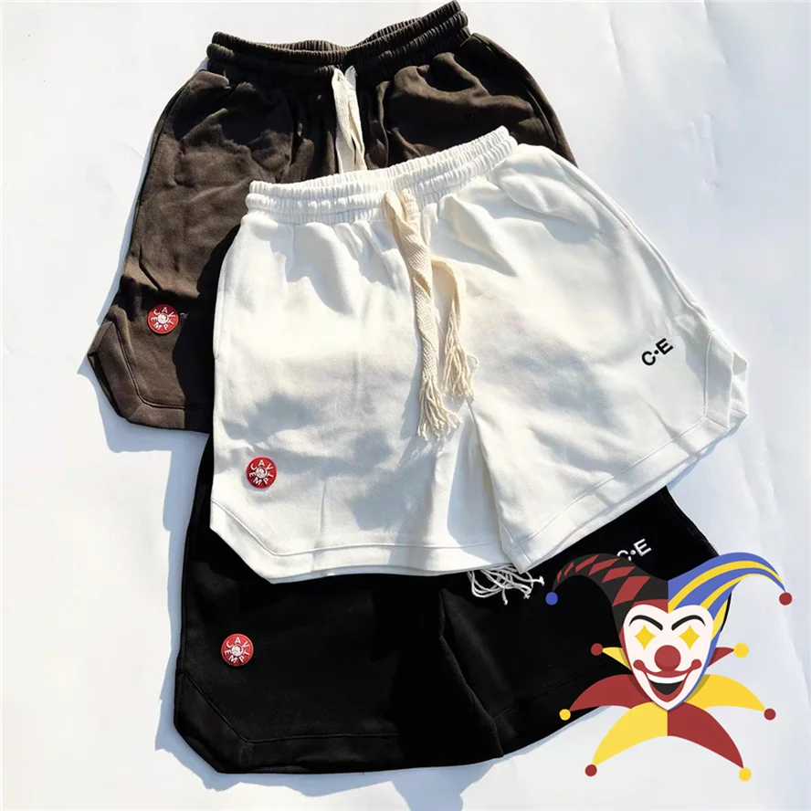 

Cavempt Shorts CAV EMPT C.E Drawstring Shorts Men Women 1:1 High Quality Pockets Terry Solid Breeches