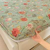 MissDeer Elastic Bed Sheets Sets Double Bed Flower Pring Fitted Sheet Without Pillowcases Single Queen King Size Bed Cover 4
