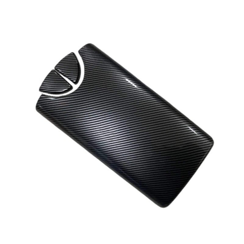 Carbon faser Auto Center Konsole Deckel panel Armlehne Box Trim Schutzhülle Aufkleber Für Mercedes Benz E klasse W211 2003-2008