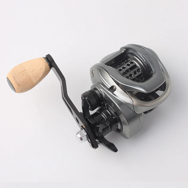 kawa Fishing Reel Handle Soft Wooden New Knob For D/S Reel Include 2pcs Bearing length 41mmWeight 7.4g/pc DIY Reel KnobAccessory
