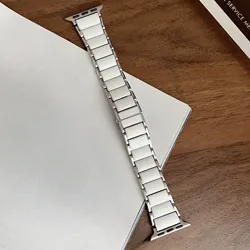 Luxury Wristband for Apple Watch - Premium Watch Strap (Silver)