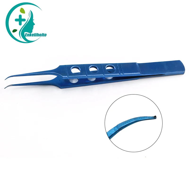 1 pz Pinzette per palpebre 10.5 cm strumenti microchirurgici