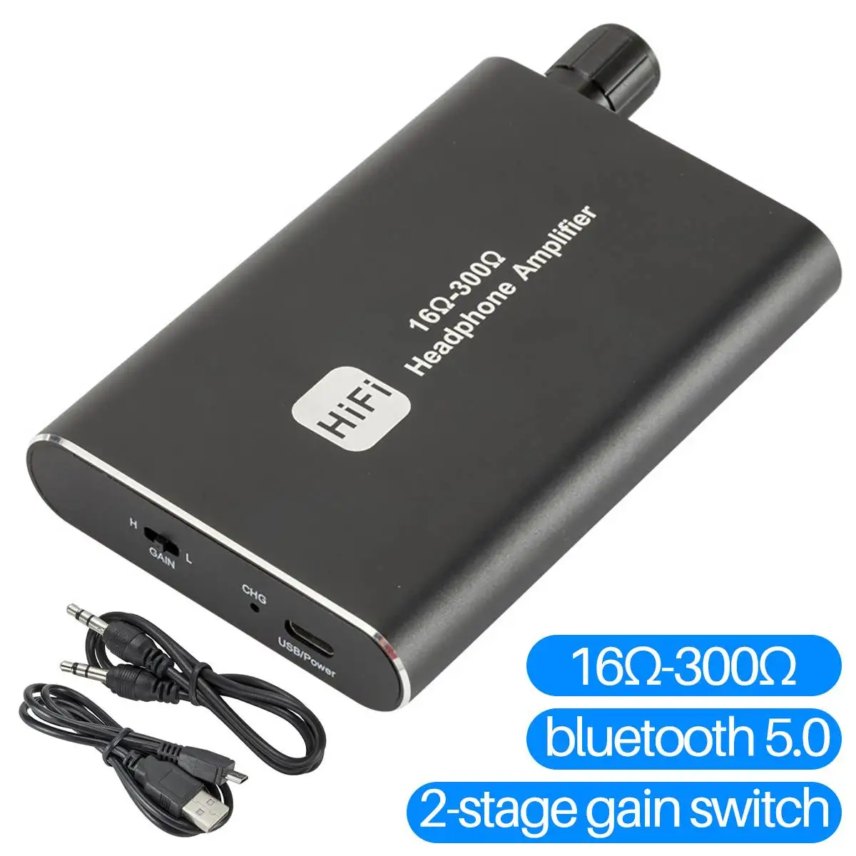 Va1646 16300 Ohm Bluetooth 5.0 Hifi Headphone Amp Earphone Amplifier