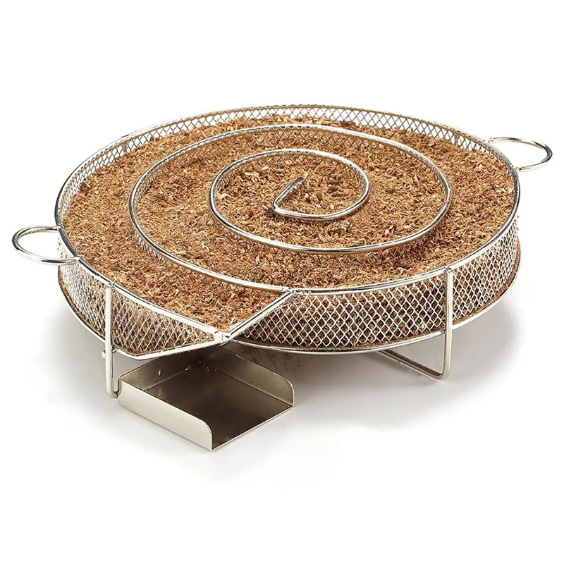 Barbecue Smoke Box Cold Smoke Generator Stainless Steel Grill Net Outdoor Smoking Barbecue Net BBQ Tool Accessories Barbacoa