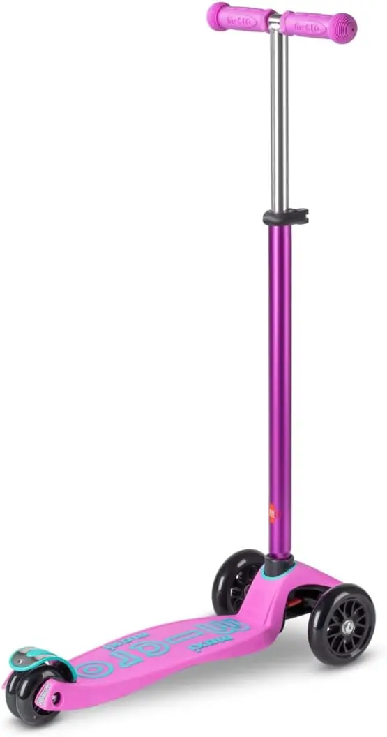 Kickboard-Maxi Deluxe 3-Wheeled, Lean-to-Steer, Swiss-Designed Micro Scooter for Kids, Ages 5-12