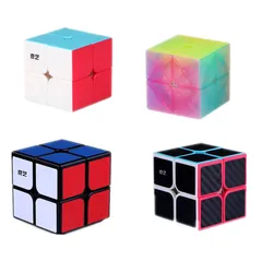 Enhanced Product Title: QiYi QiDi Speed Magic Cube - 2x2 Educational Puzzle Toy (4 products)