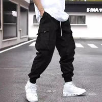 American Style Vintage Work Pants Men's Summer New Casual Loose Sports Thin Cuffed Trousers Comfortable Breathable Loose Fit