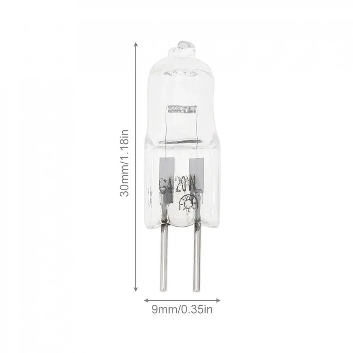 Bombilla Halógena R7S 78mm - 100W, Luz Blanca Cálida 2700K - Doble Casquillo, Para Proyectores, Trabajo Y Exterior