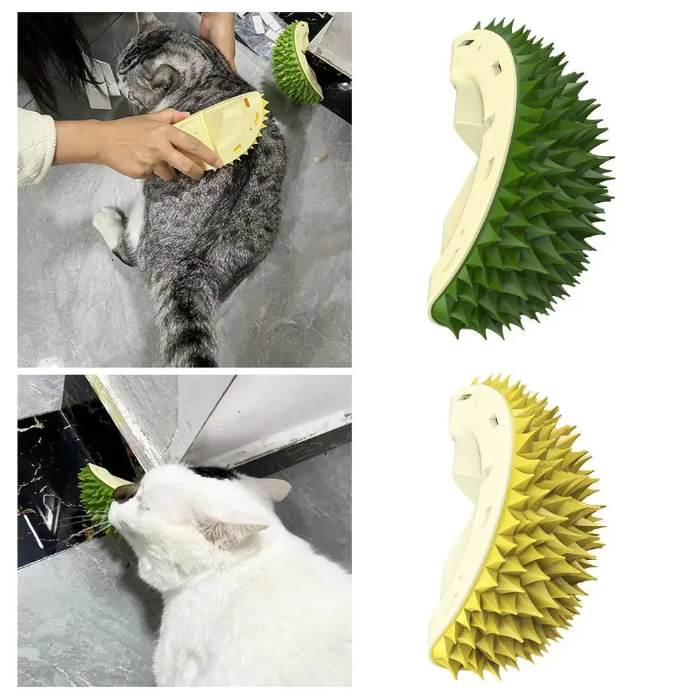 

Гребень Durian V7K6 для кошек, игрушка для парикмахеров, угол от зуда для плавания, расческа для кожи, С Кошачьей Мятой