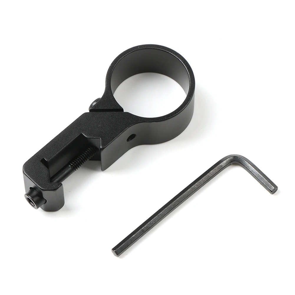Flashlight Mount 1" Offset Ring Flashlight Light Laser Side Mount Adapter Hunting Rifle Scope 20mm Weaver Picatinny Rail Mount