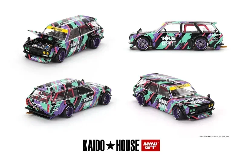 KAIDO HOUSE DATSUN 510WAGON ミニカー 花柄　チェイス KAIDO HOUSE DATSUN 510WAGON ミニカー 花柄 チェイス