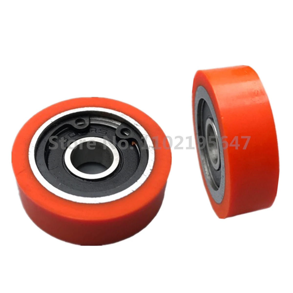 End Cutting Tracking Roller PU Runner 4 Pcs for Automatic Edge Banding Machine edge banding cutter edge banding machine roller