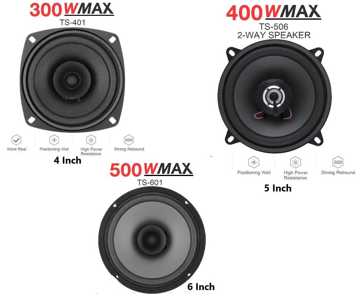 kleuring Bedrijfsomschrijving Dronken worden 1pc 6 Inch Car Hifi Coaxial Speaker 500w Universal Vehicle Door Auto Audio  Music Stereo Subwoofer Full Range Frequency Speakers - Speakers - AliExpress