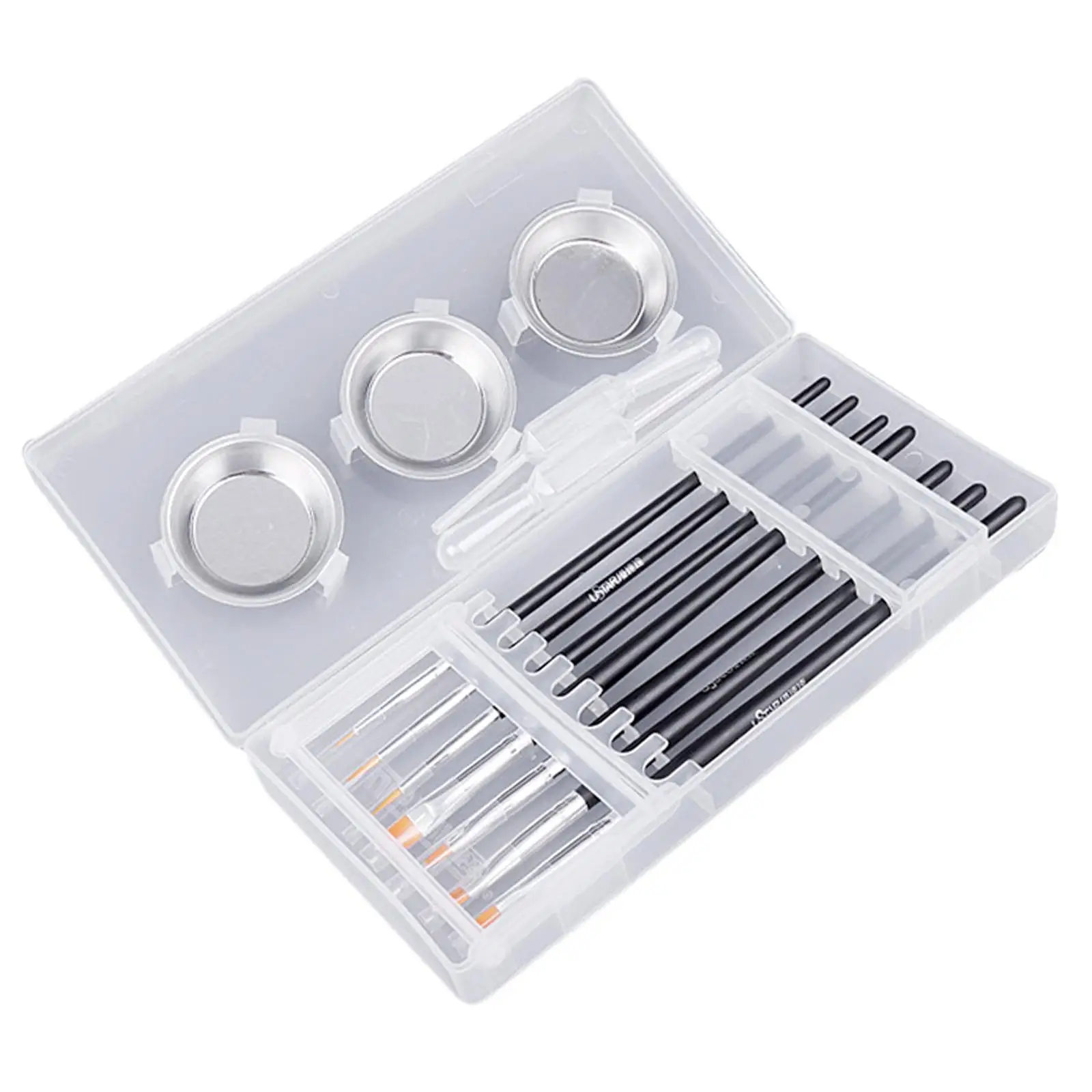 Painting Brush Palette Set Model Coating Tool for Model Painting Hobby Paint