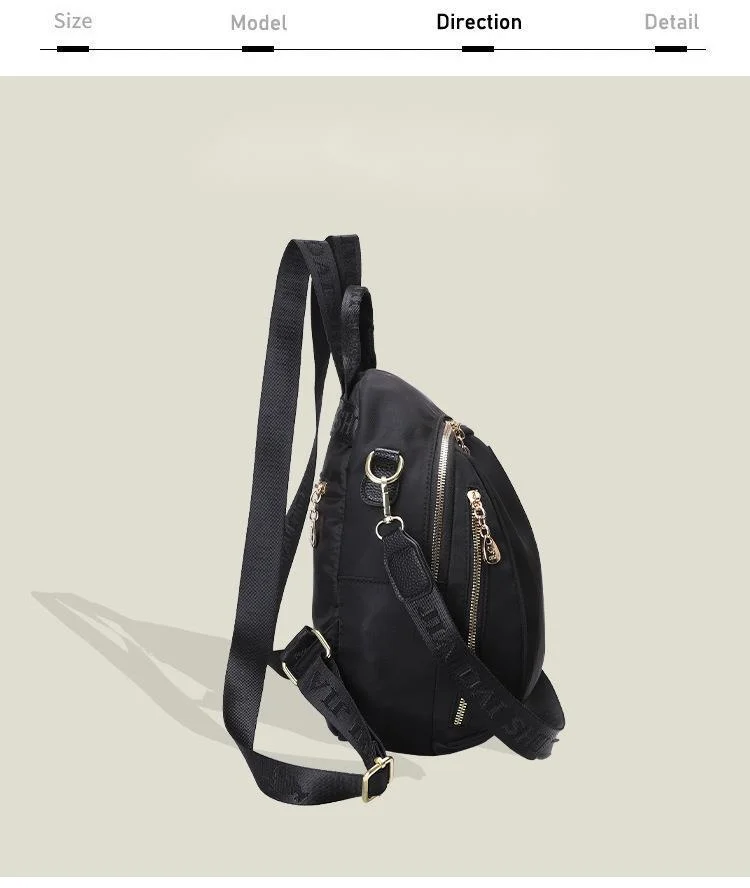 Women's Backpack Crossbody Bag Versatile Waterproof Oxford Fabric_voghion.com