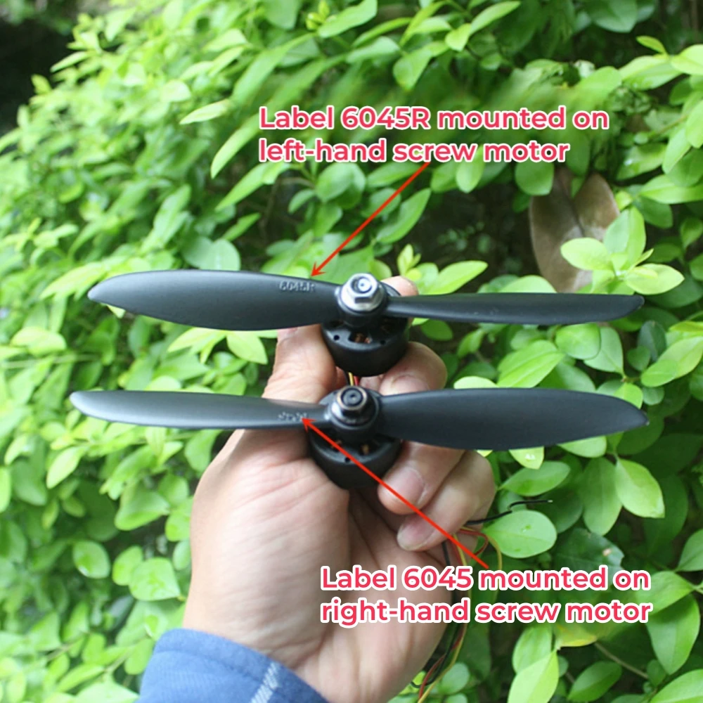 2515 Drone Brushless Motor 1880KV Drone Motor M5 Forward and Reverse Teeth 6045 Propeller