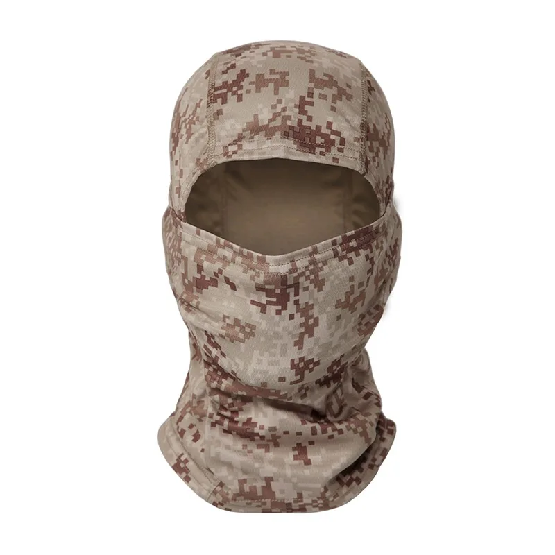 Kuum müük täisnäoga taktikaline kamuflaaž Balaclava mask suusatamine jalgrattasõit jahindus sall mitmekammiline müts meeste peakate_voghion.com