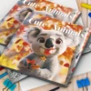 Cute Animals Coloring Book 20 Page Gift For Adults And Teens Birthday Party Relieve Stress Kill Time Graffiti Painting Drawing 2