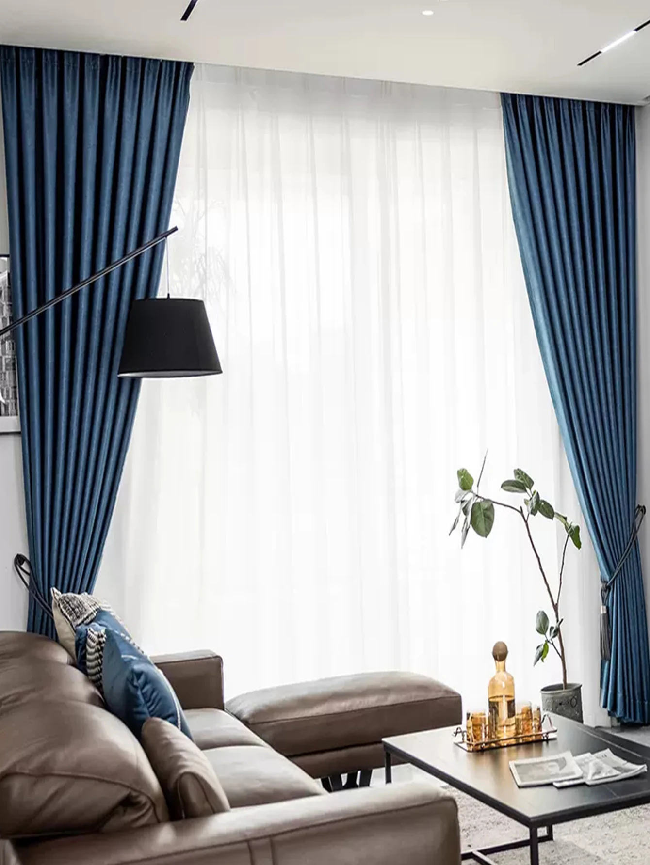Solid Color Curtains | Blackout Curtains With Heat Insulation & Sun Protection