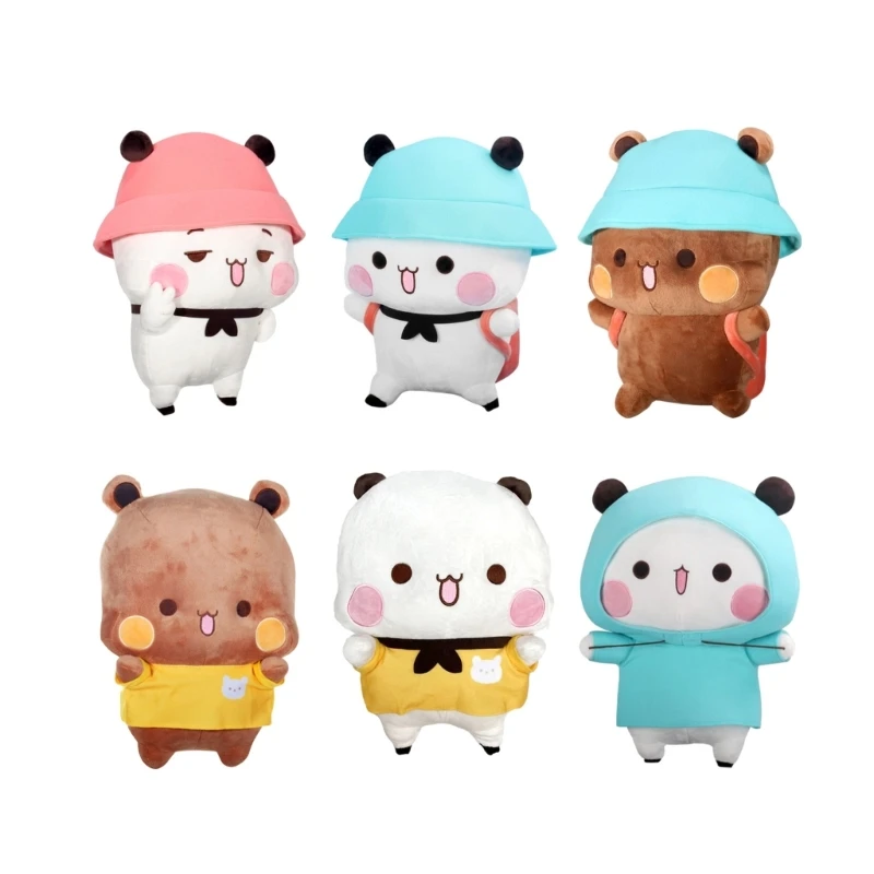 

Милые плюшевые животные, аниме, кукла-панда, кукла-обнимашка, украшения для дома, детский плюшевый подарок