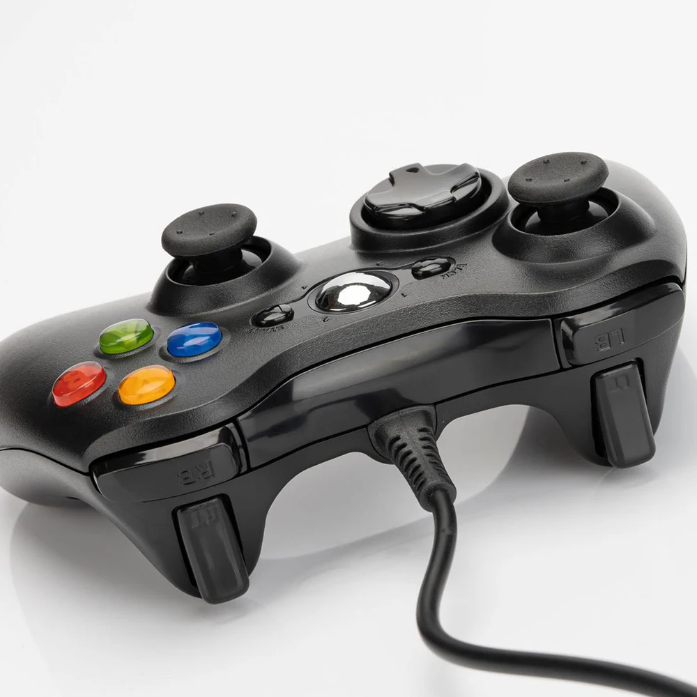 USB Wired Controller for Xbox 360 Game Console Vibration Joystick Wired Gamepads For PC For Xbox 360 Slim