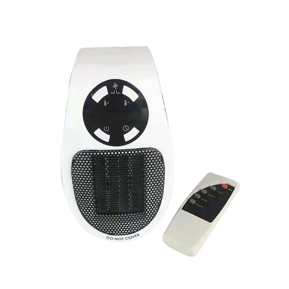 Electric Heater Portable Heater Plug in Wall Room Heating Stove Mini  Household Radiator Remote Warmer Machine Winter 220V 500W - AliExpress