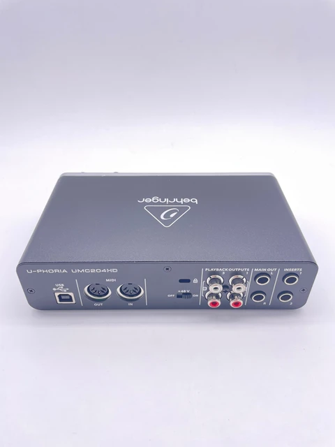 BEHRINGER UMC204HD (déballé) USB Audio Interface