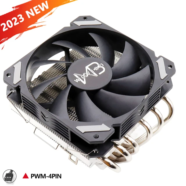 ARGB CPU Radiator Fan Low Profile Cooler Pwm 4pin 120mm LGA 1150 1151