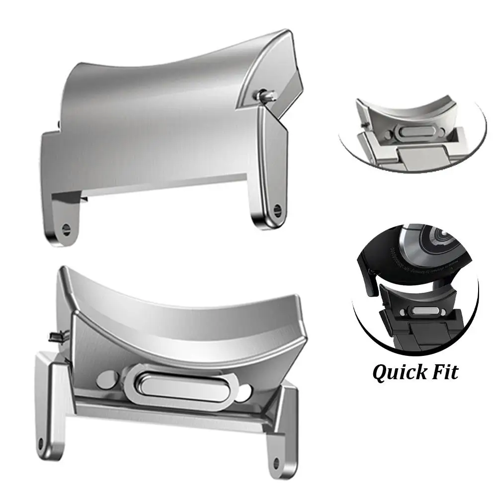 Quick Fit Stainless Steel Metal Adapter Connector