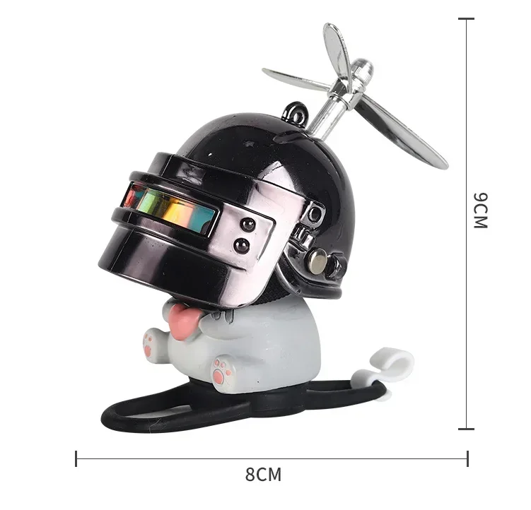 Kitten Bike Handlebar Decoration for Electric Bike Motorbike Bicycle Kids Scooter