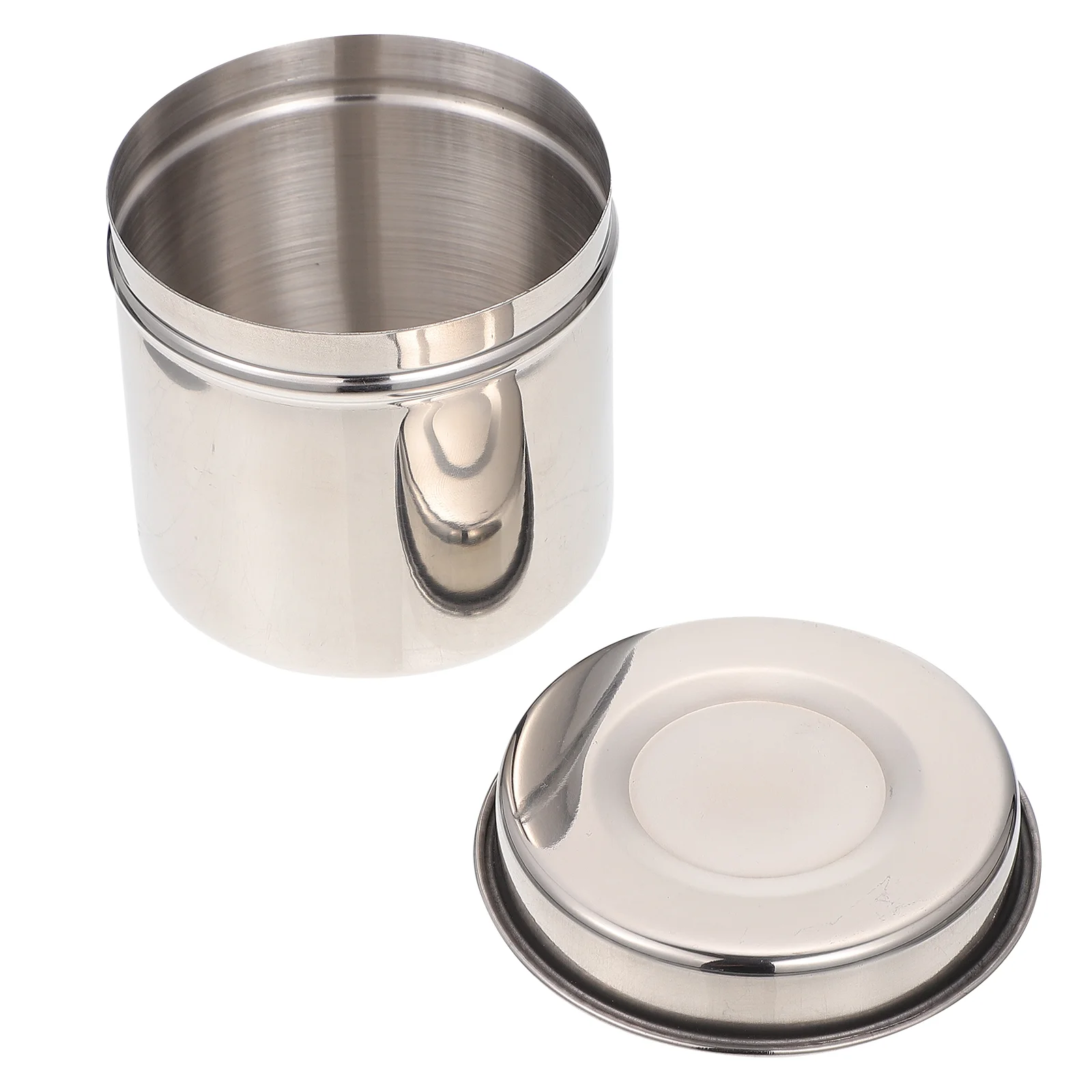 

Ointment Jar Container Sponge Holder Storage Gauze Cotton Ball Stainless Steel Cobtainer Balls Tube