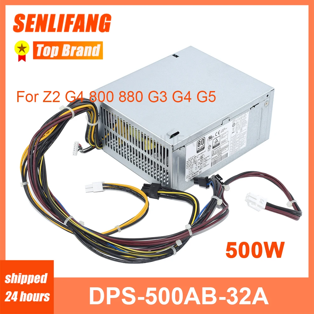 

New For Z2 G4 800 880 G3 G4 G5 MT Workstation Power Supply PA-4501-1 HA,DPS-500AB-32A 500W PSU L07304-001 L07304-003 901759-003