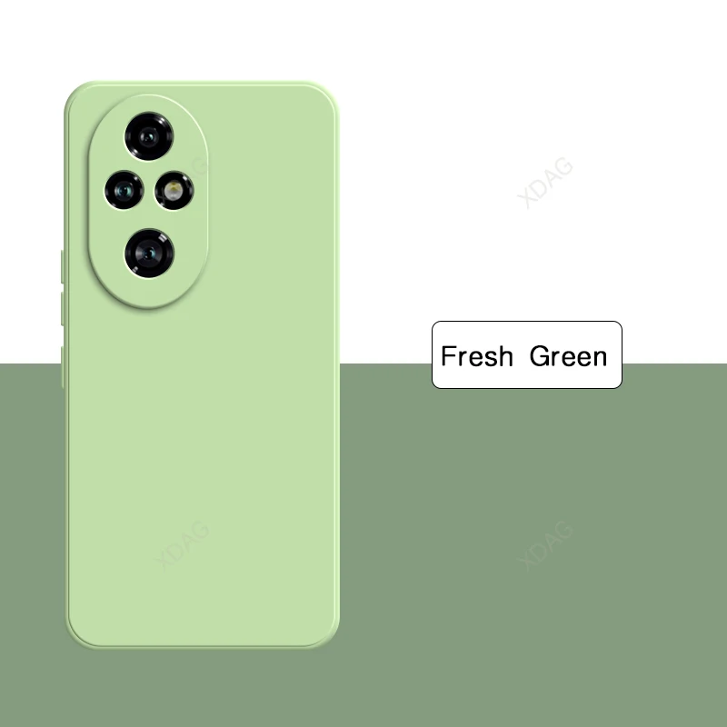Premium Liquid Silicone Shockproof Phone Case - Solid Protective Shell