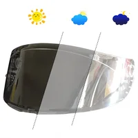 Helmet Photochromic visor Goggles For MT V14,Revenge2 Rapide Pro,Blade 2 SV,Targo Helmet visor UV Automatically hromic lens 1