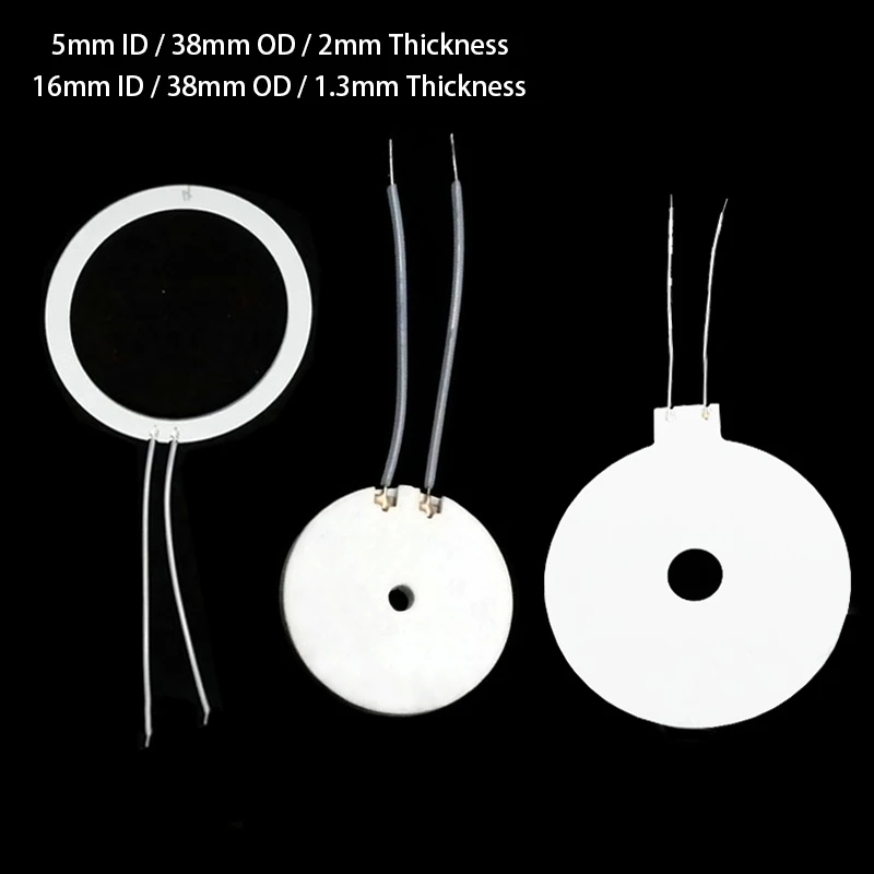 

48mm OD 15/20/25mm ID 1.3/2mm 3.7V/5V/12V/24V/36V/220V HTCC Alumina PTC Annular Ring Circular Instant MCH Metal Ceramics Heater