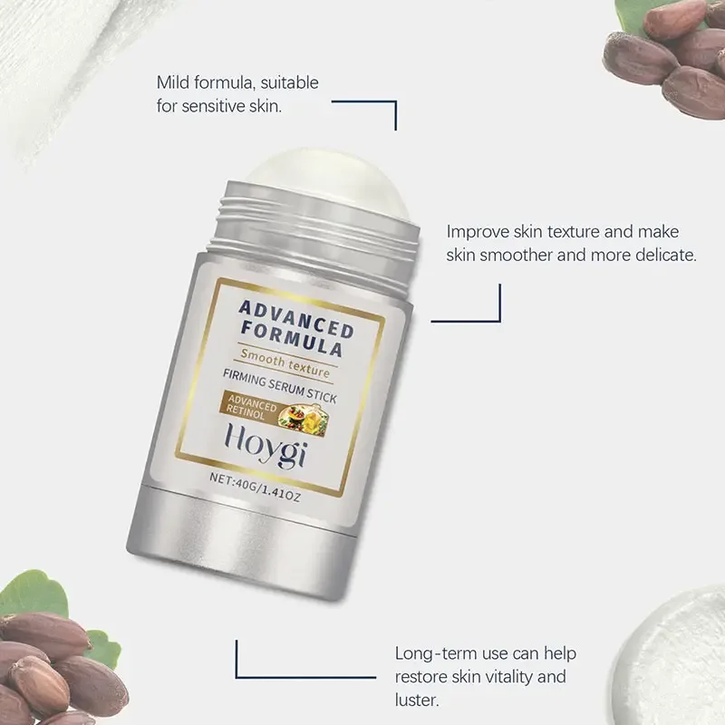 Facial tightening stick Retinol Lifting Firming Anti Aging Neck Cream Moisturiz Reduce Fine Lines Brighten Improve Sagging Skin 4