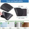 1/3/6Pairs Pot Lid Holder Wall-Mounted Hanging for Pan Pot Cover Rack Kitchen Organizer Plastic Stonego Kitchen Storage Rack 2