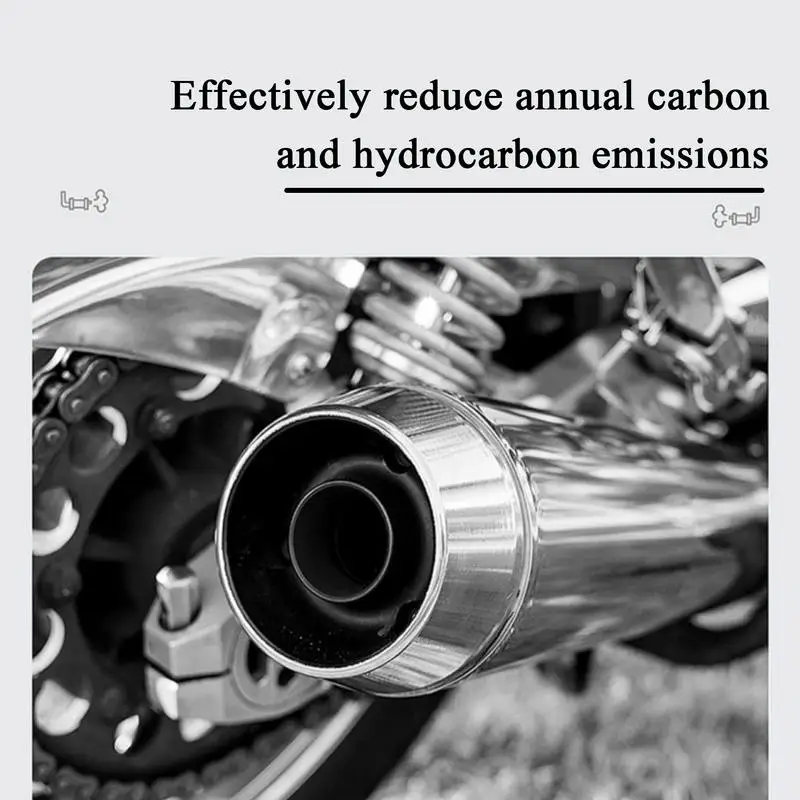 Motorcycle Engine Oil Additive 60ml Engine Flush Cleaner Petrol Saving Treasure Carbon Remover Agent Flush Cleaner For