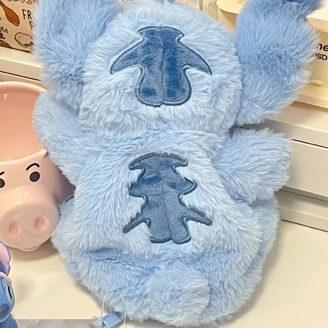 Bouillotte en peluche Disney Stitch pour femme, chauffe-mains de  remplissage d'eau à la maison, extra large, dessin animé anime, cadeau pour  petite amie, hiver - AliExpress