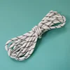 High Quality 120cm Round Black White Sholeaces Sneakers High-top Canvas Basketball White Shoe Strings Laces Accessories 4