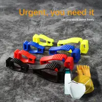 5pcs Glove Clips Hanger Multifunctional Work Safety Clip Glove Keeper Mini Portable Glove Hanging Buckle With Plastic Hook 1