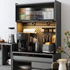 Exquisite Luxury Kitchen Cabinets Modern Design Closet Storage Cabinets Coffee Drawers Cocina Integral Nordic Furniture CM50CG 5