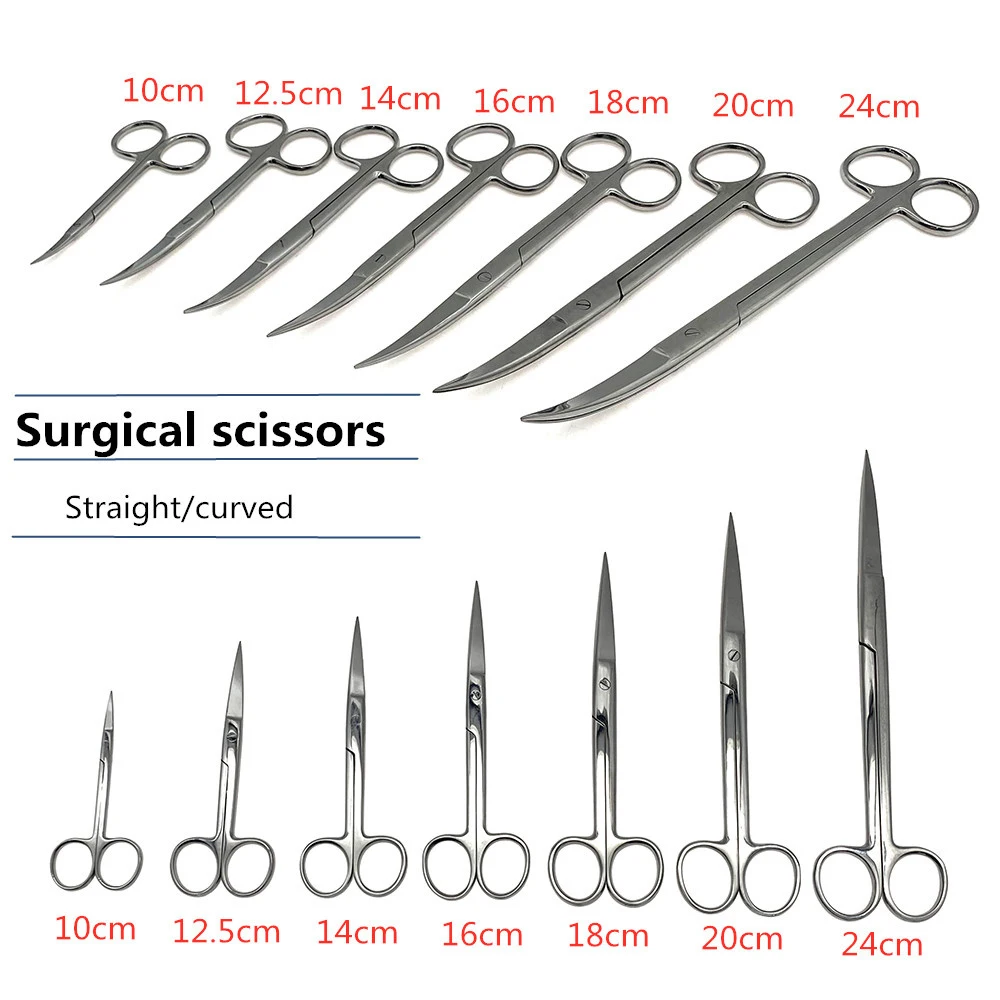 Medical Surgical Scissors Upgraded Steel Small Nail Tools Eyebrow Nose Hair Cut Manicure Makeup Professional Beauty Accessories