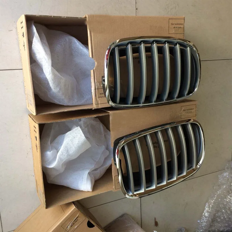 

Decorative grille front left b mwE70 3.0SI 4.8I 3.0D E71 35IX N54 30DX M57N2 35DX Front grille black high-gloss