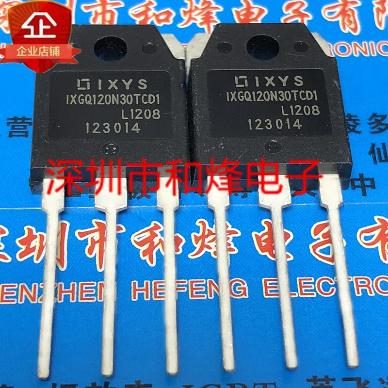 

5PCS-10PCS IXGQ120N30TCD1 TO-3P 300V 120A NEW AND ORIGINAL ON STOCK