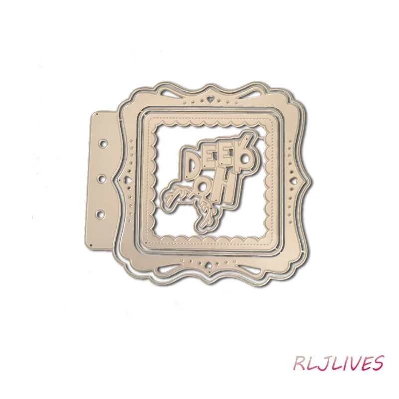 로맨틱 플래너 금속 절단 다이 DIY Scrapbooking 카드 스텐실 페이퍼 크래프트 수제 앨범 핸드북 장식